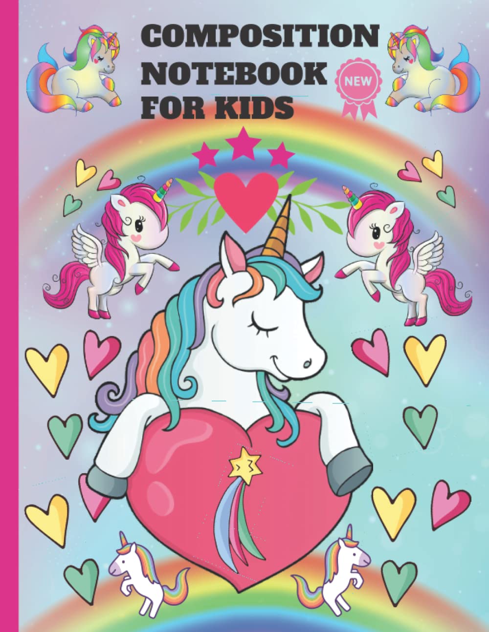 Primary Composition Notebook For Kids Unicorn: For Girls Draw and Write Journal and for Kindergarten to 2nd Grade Elementary Students,Handwriting Practice Paper baixar livro de graça