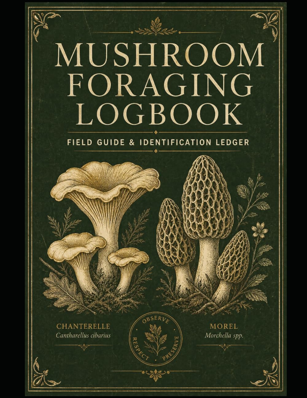 capítulo por capítulo baixar Mushroom Foraging Logbook: Field Guide and Identification Ledger