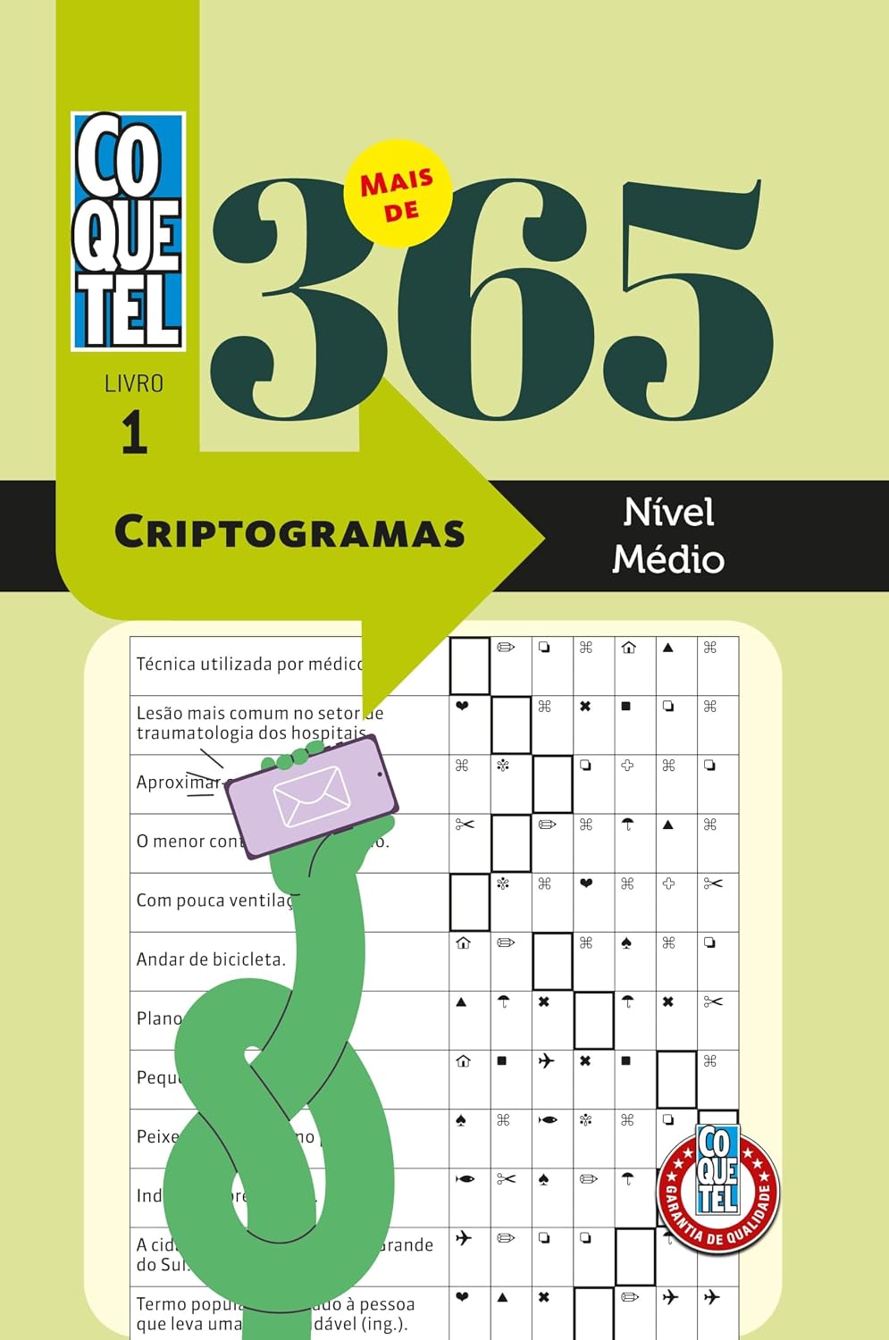Livro Coquetel Mais de 365 Criptogramas 1 baixar livro de graça