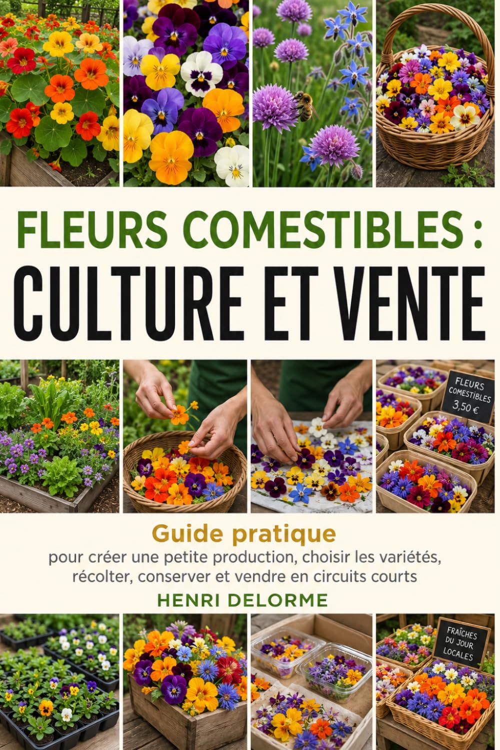 FLEURS COMESTIBLES: CULTURE ET VENTE: Guide pratique pour créer une petite production, choisir les variétés, récolter, conserver et vendre en circuits courts (French Edition) baixar o livro de graça