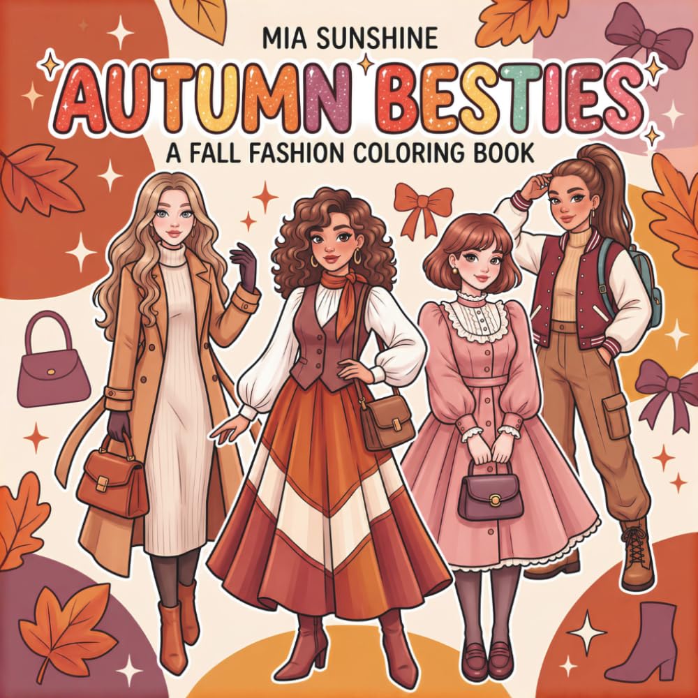 ler totalmente Autumn Besties – A Fall Fashion Coloring Book: A Cute and Cozy Fall Fashion Coloring Book for Teens Featuring Stylish Besties and Beautiful Autumn Scenes (Autumn Coloring Book for Adults 2026)