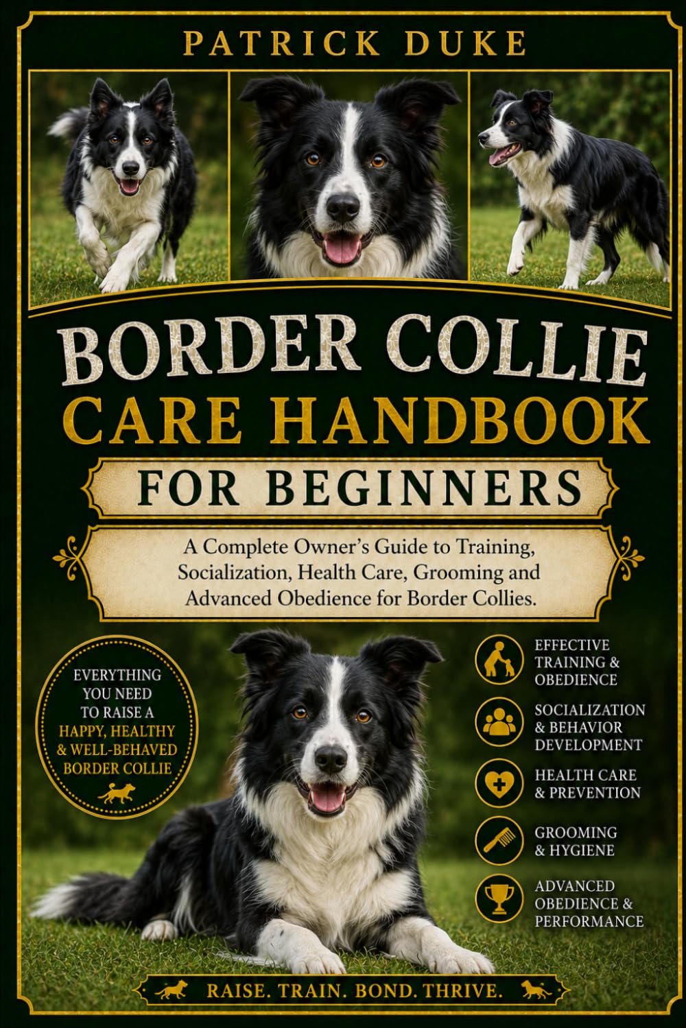 Border Collie Care Handbook: A Complete Owner's Guide to Training, Socialization, Health Care, Grooming and Advanced Obedience for Border Collies. baixar o livro de graça