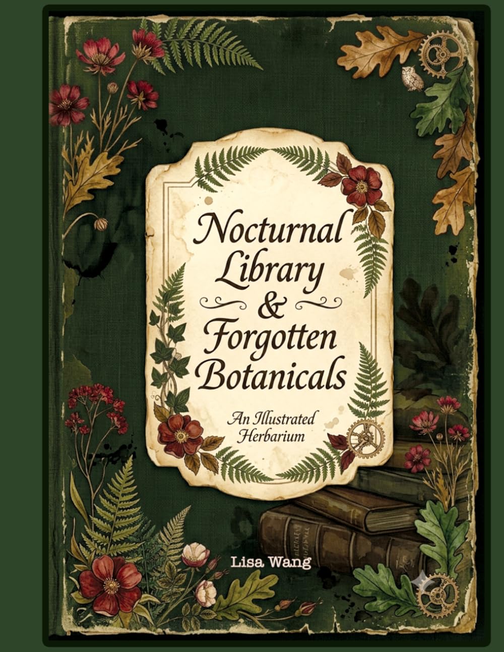 Nocturnal Library & Forgotten Botanicals Junk Journal & Ephemera Workbook for scrapbooking Paper craft Card making Collage baixar o livro de graça