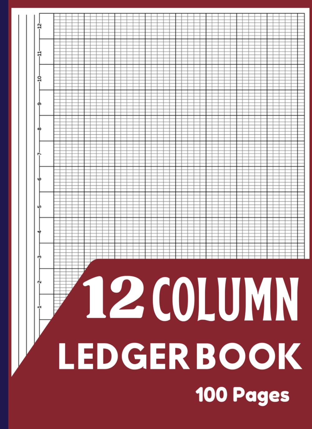 ler totalmente 12 Column Ledger Book: Large Simple Twelve Column for Bookkeeping and Accounting | Log Book For Small Business and Personal Finance