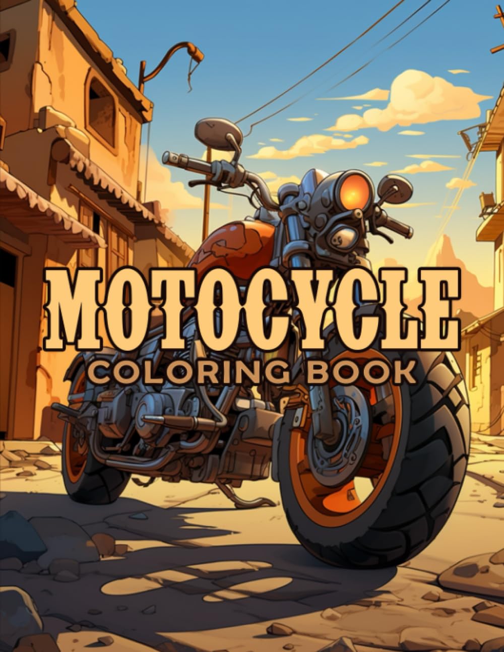 Motorcycle Coloring Book For Adults: Classic and Vintage Motorcycle Coloring Pages For Men, Women, Teens, and Motorcycle Lovers baixar livro de graça