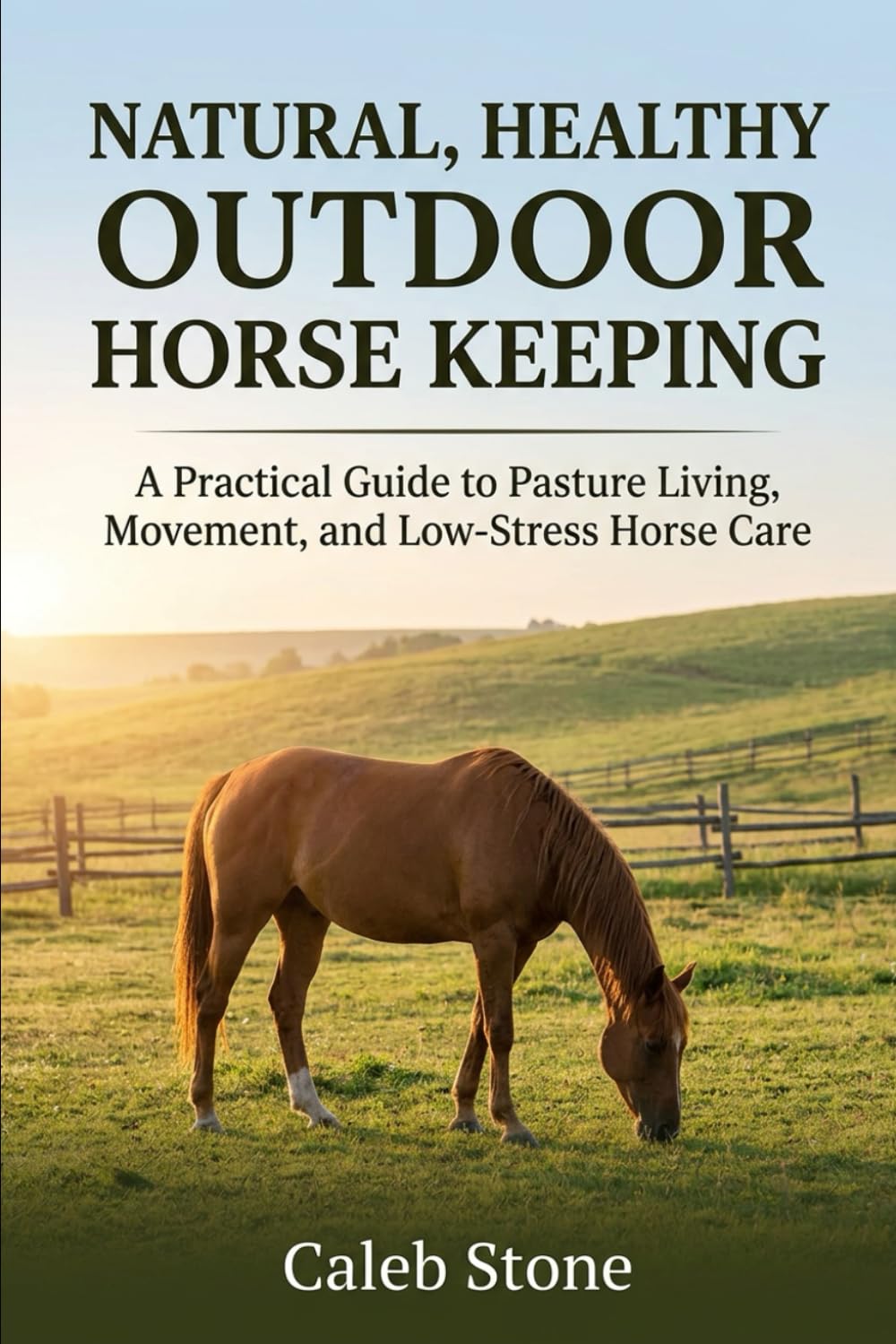 Natural, Healthy Outdoor Horse Keeping: A Practical Guide to Pasture Living, Movement, and Low-Stress Horse Care