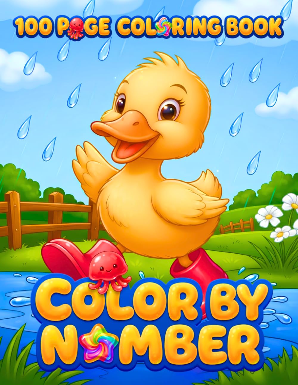 capítulo por capítulo baixar 100 Page Color by Number Coloring Book: Easy Cute Animals, Mandalas, Flowers, Vehicles, Nature, Holiday Designs for Relaxation, Stress Relief, Adults, Teens & Beginners