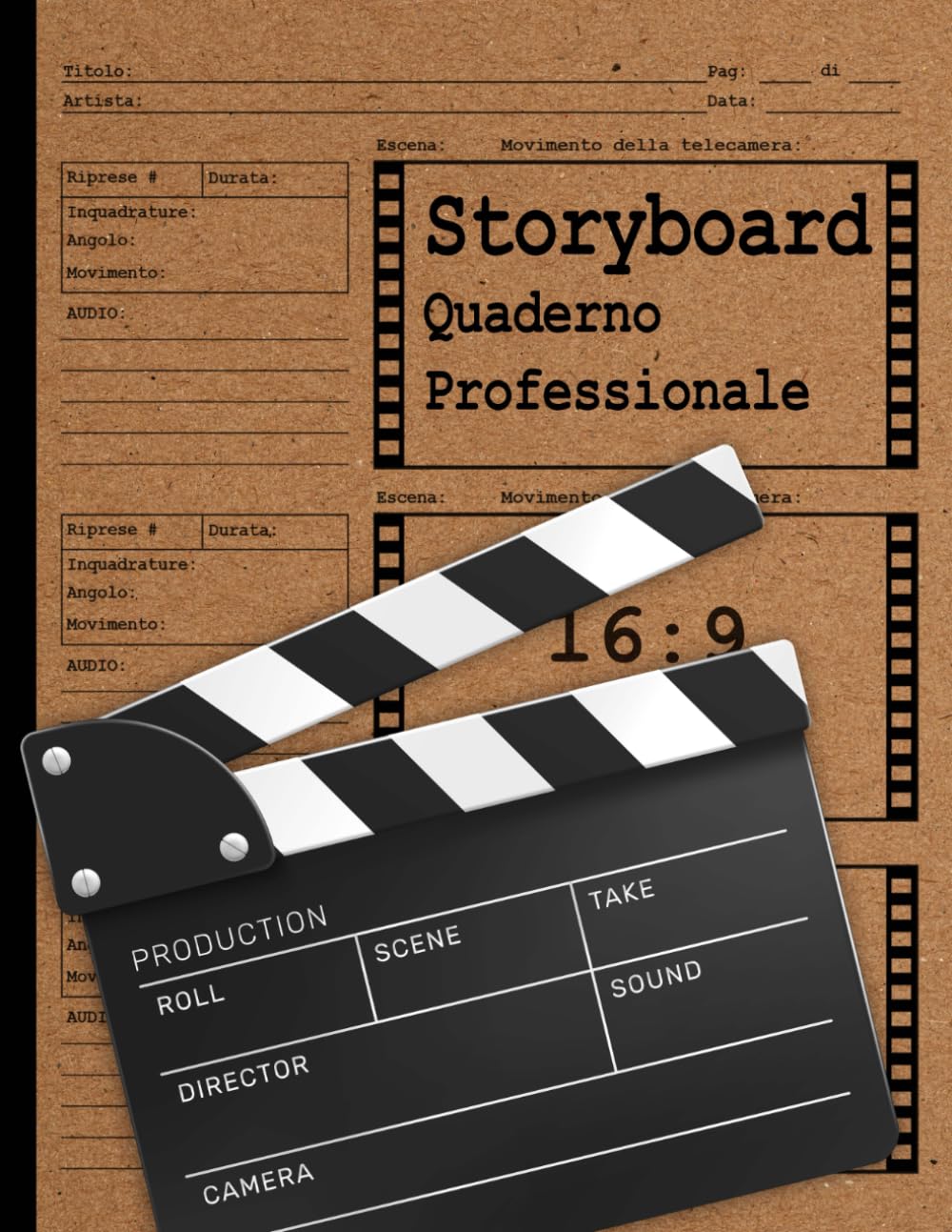 Quaderno vuoto Professionale per Storyboard: Planner per creatori, registi, fumettisti, anime, direttori artistici, narratori creativi | 200 pagine... 8,5 "x11" (22x28cm) (Italian Edition) baixar livro de graça