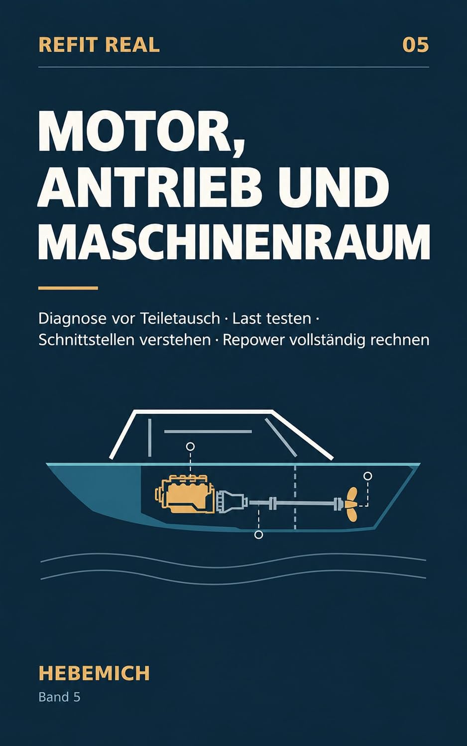 Motor, Antrieb und Maschinenraum: Diagnose vor Teiletausch · Last testen · Schnittstellen verstehen · Repower vollständig rechnen (REFIT REAL) (German Edition) baixar livro de graça