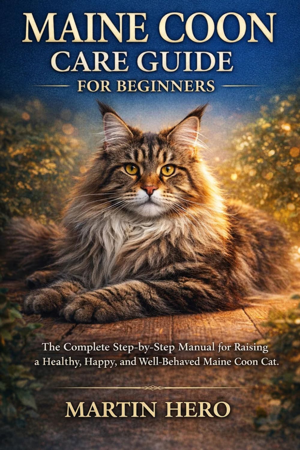 MAINE COON CARE GUIDE FOR BEGINNERS: The Complete Step-by-Step Manual for Raising a Healthy, Happy, and Well-Behaved Maine Coon Cat. baixar o livro de graça