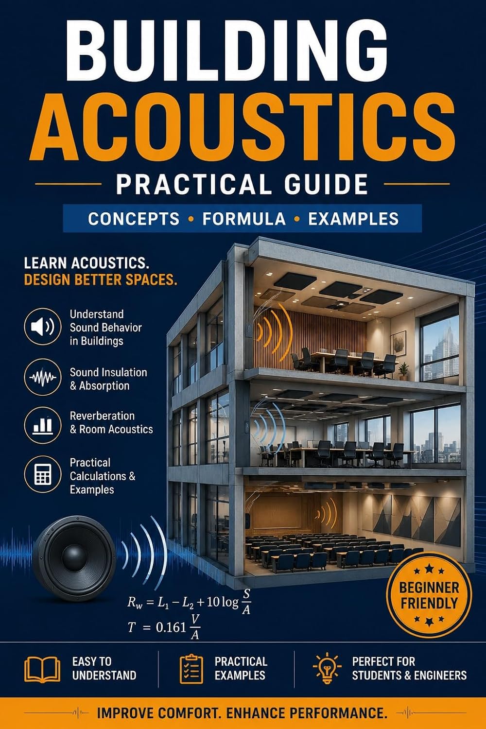 ler totalmente Building Acoustics Simplified: Concepts, Formula & Examples (English Edition)