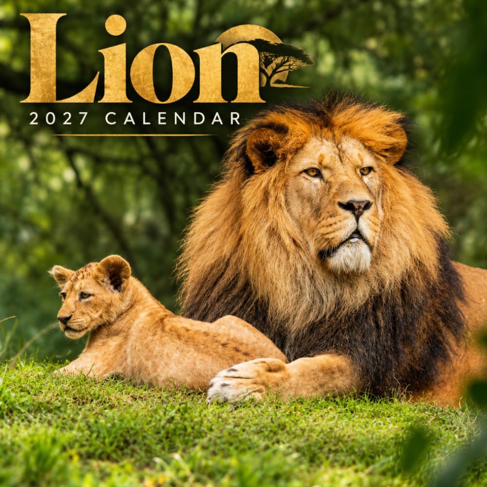 Lion Calendar 2027: African Big Cat Photography baixar o livro de graça