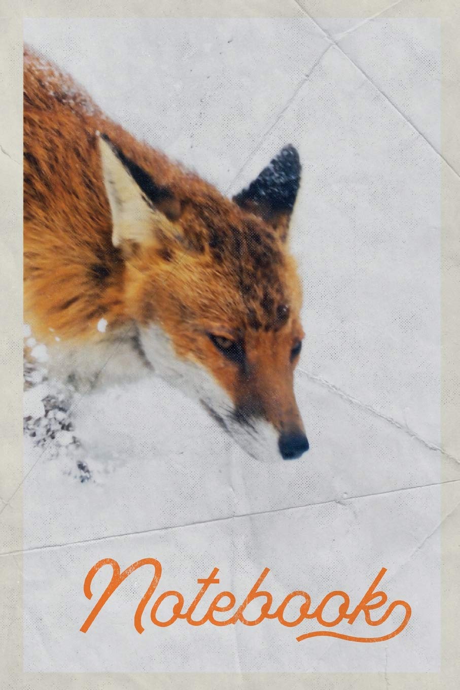 Notebook: Fox in Snow Stylish Composition Book Journal Diary for Men, Women, Teen & Kids Vintage Retro Design Arctic Polar Canidae baixar livro de graça