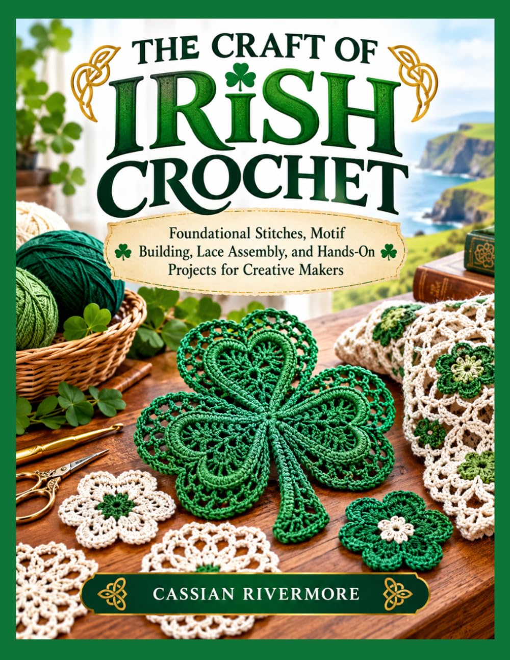 ler totalmente THE CRAFT OF IRISH CROCHET: Foundational Stitches, Motif Building, Lace Assembly, and Hands-On Projects for Creative Makers