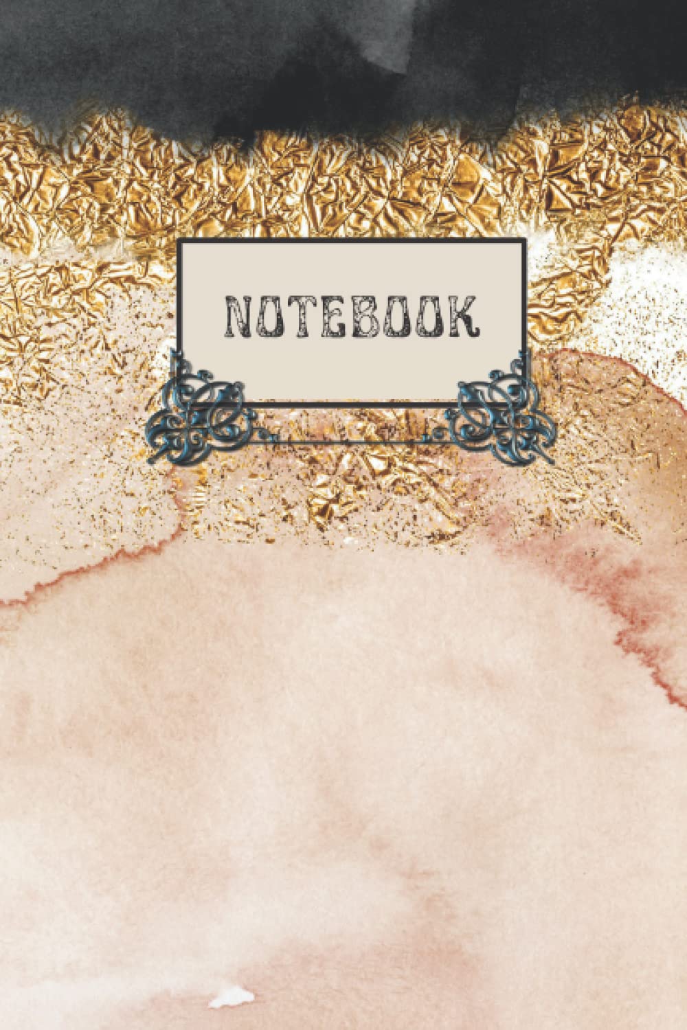 ler totalmente Notebook.: Retro Styled Colorful Blank Lined Notebook French Touch Nude Watercolor.