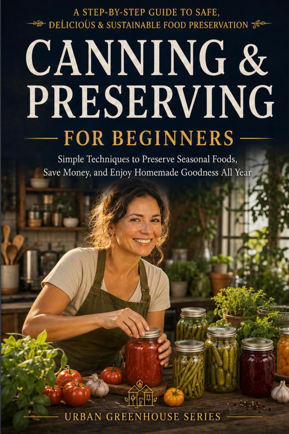 Canning & Preserving for Beginners: A Safe, Simple Guide to Canning, Fermenting, Drying & Freezing Your Harvest baixar o livro de graça
