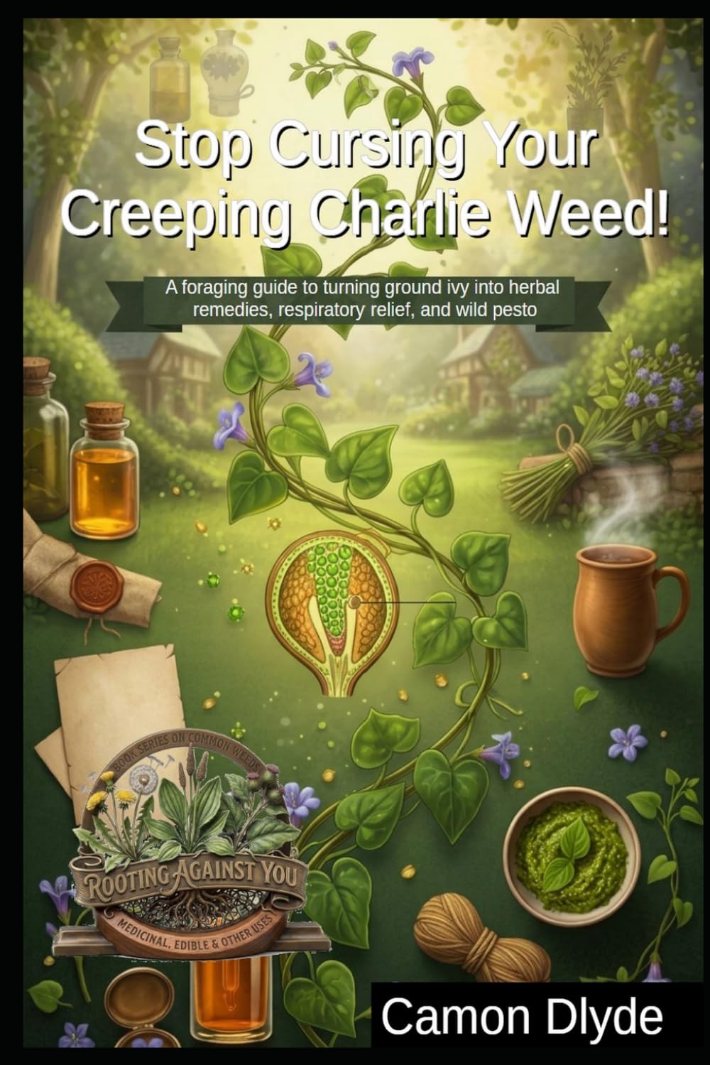 Stop Cursing Your Creeping Charlie Weed!: A foraging guide to turning ground ivy into herbal remedies, respiratory relief, and wild pesto (Rooting Against You) baixar o livro de graça