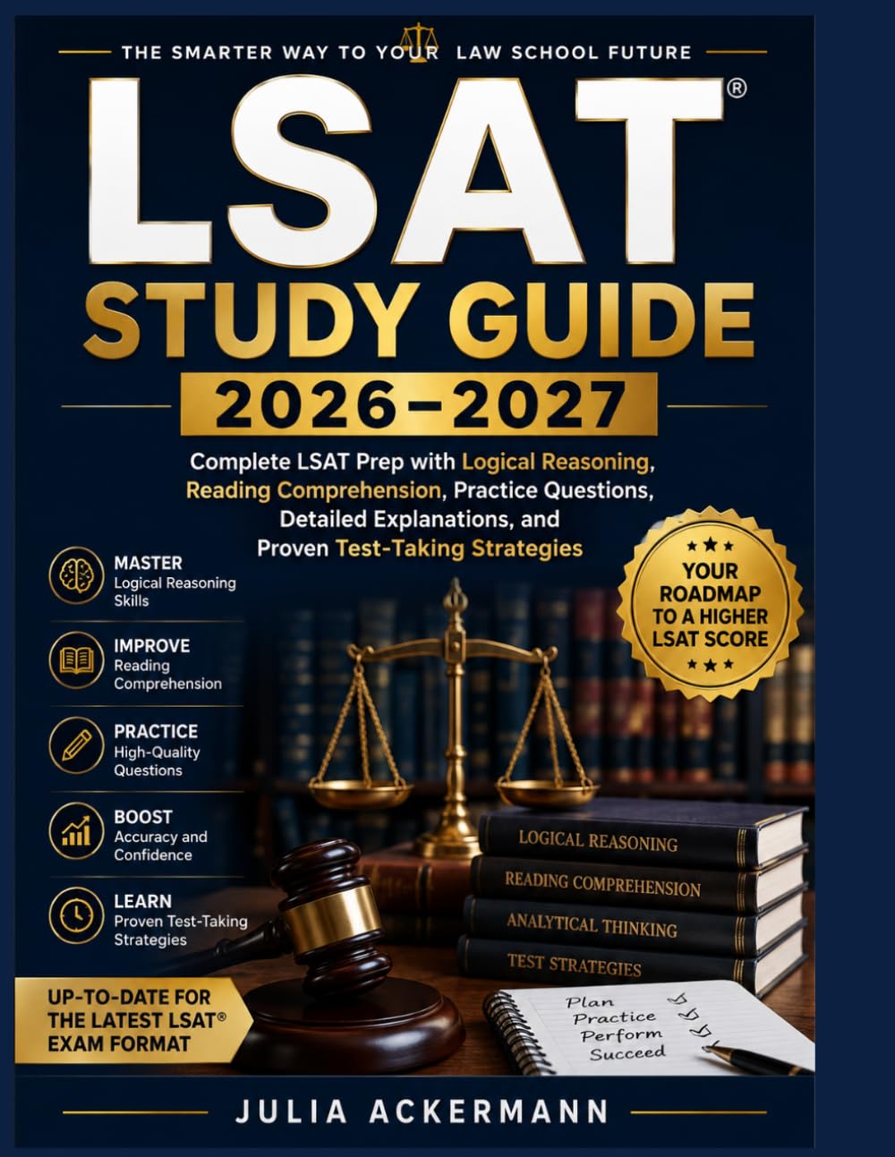 ler totalmente LSAT Study Guide 2026–2027: Complete LSAT Prep with Logical Reasoning, Reading Comprehension, Practice Questions, Detailed Explanations, and Proven Test-Taking Strategies