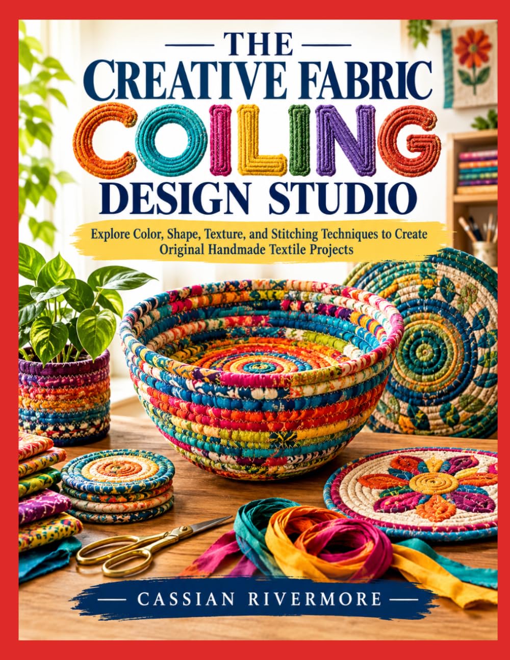 ler totalmente THE CREATIVE FABRIC COILING DESIGN STUDIO: Explore Color, Shape, Texture, and Stitching Techniques to Create Original Handmade Textile Projects