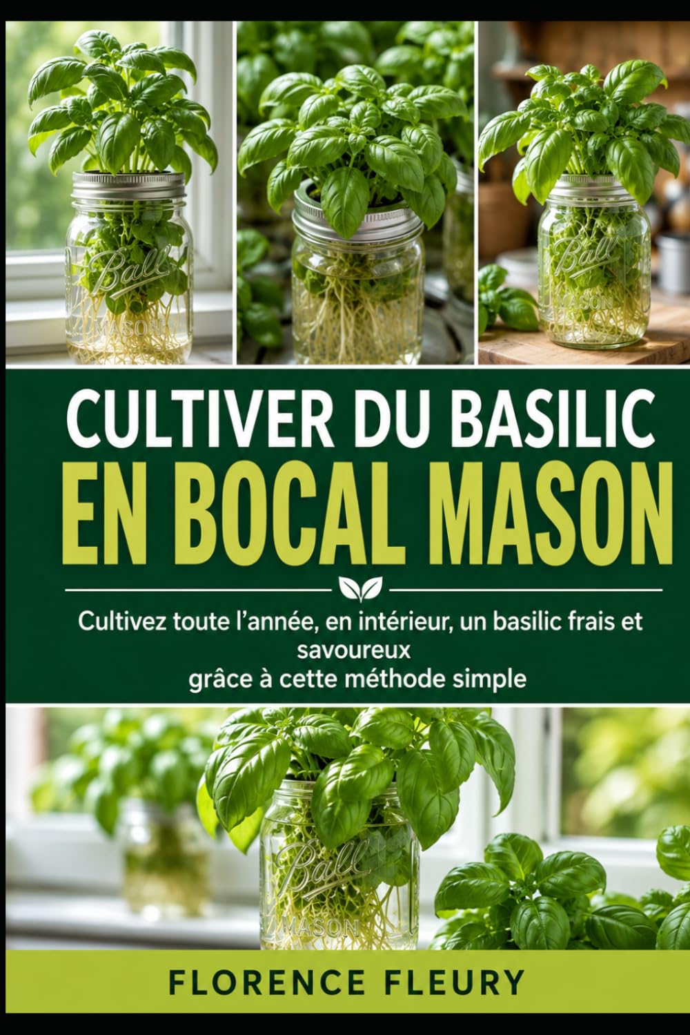 CULTIVER DU BASILIC EN BOCAL MASON: Cultivez toute l’année, en intérieur, un basilic frais et savoureux grâce à cette méthode simple (French Edition) baixar livro de graça