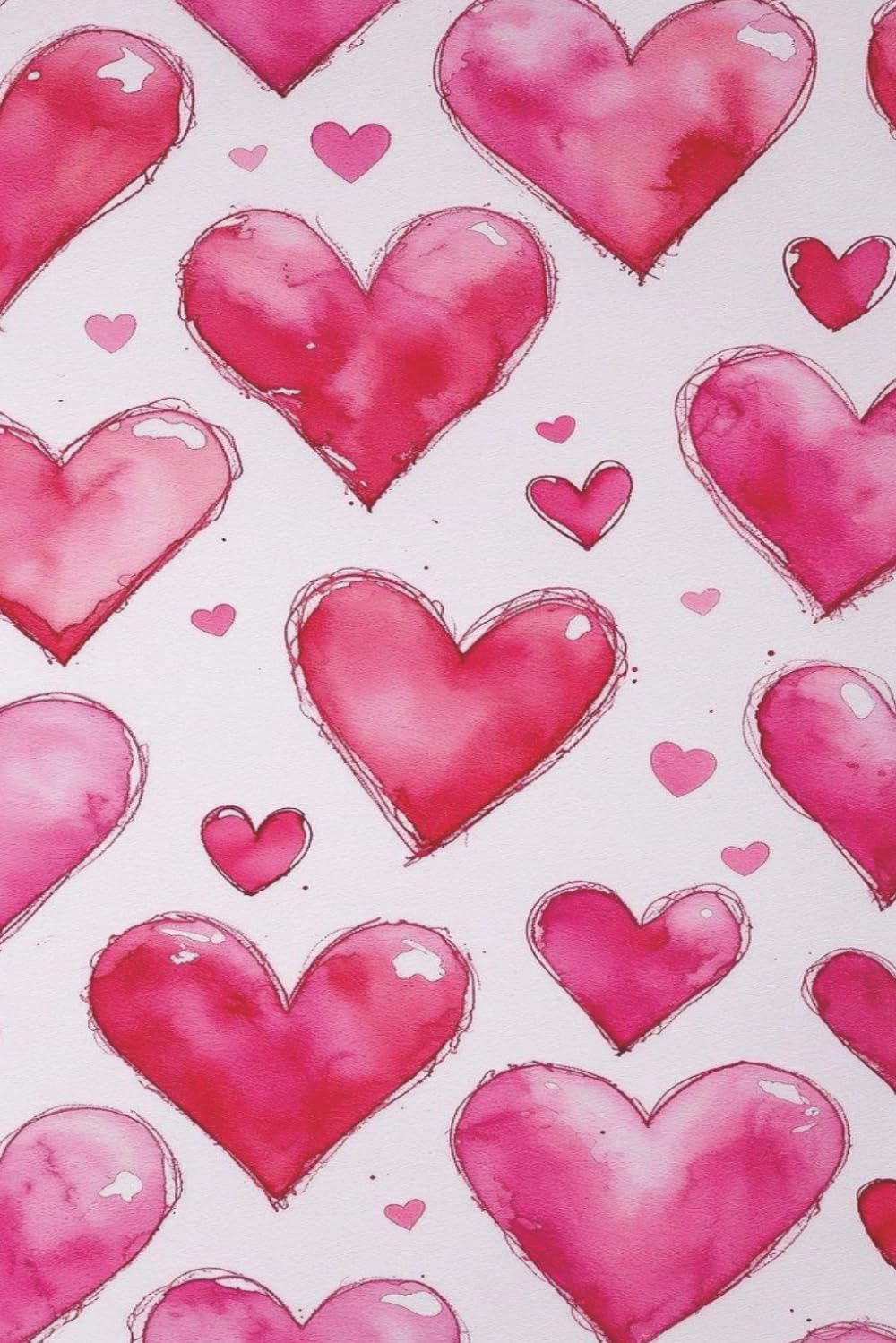 capítulo por capítulo baixar Valentine Hearts: 110 blank lined paged journal
