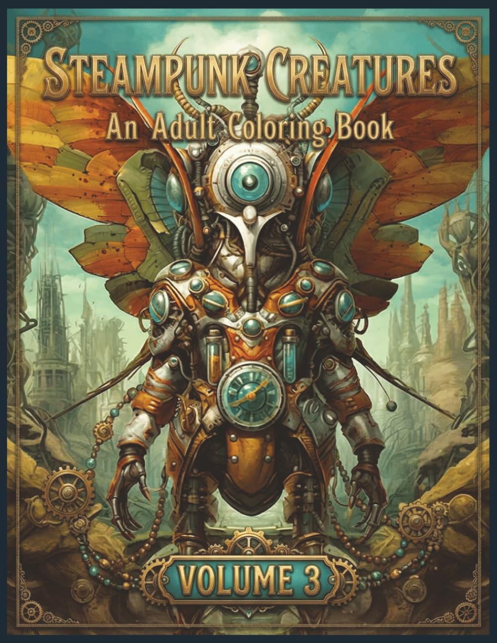 ler totalmente Steampunk Creatures: An Adult Coloring Book: Volume 3