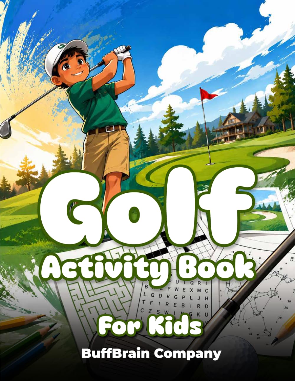 capítulo por capítulo baixar Golf Activity Book: For Kids, Word Search, Mazes and More! (Sports Activity Books)