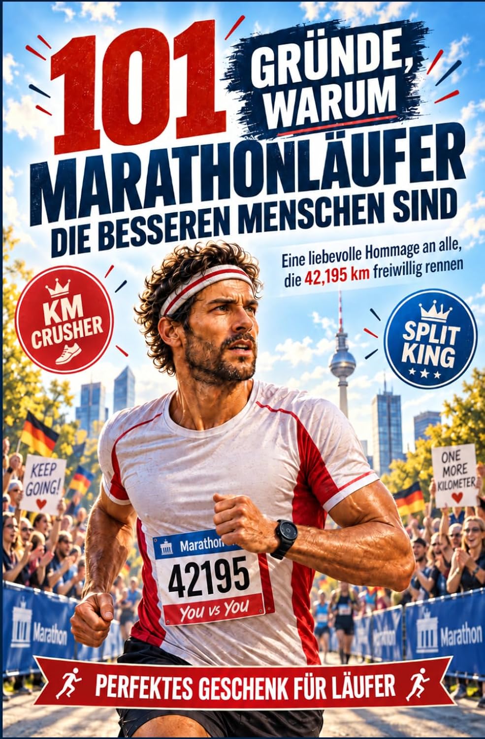 101 Gründe, warum Marathonläufer die besseren Menschen sind: Eine liebevolle Hommage an alle, die 42,195 km freiwillig rennen | Perfektes Geschenk für Läufer (German Edition) baixar livro de graça