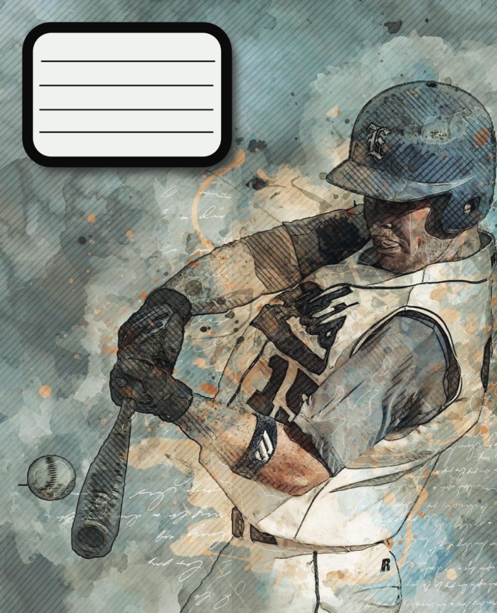 Baseball Batter Notebook: Baseball Composition Notebook for School baixar o livro de graça