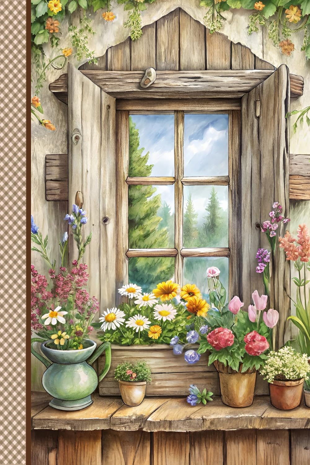 Mini Notebook Cottagecore: Rustic Floral College-Ruled Small Notebook with Whimsical Cottage Window Design – Perfect for Writing, Journaling, and Creative Ideas baixar livro de graça