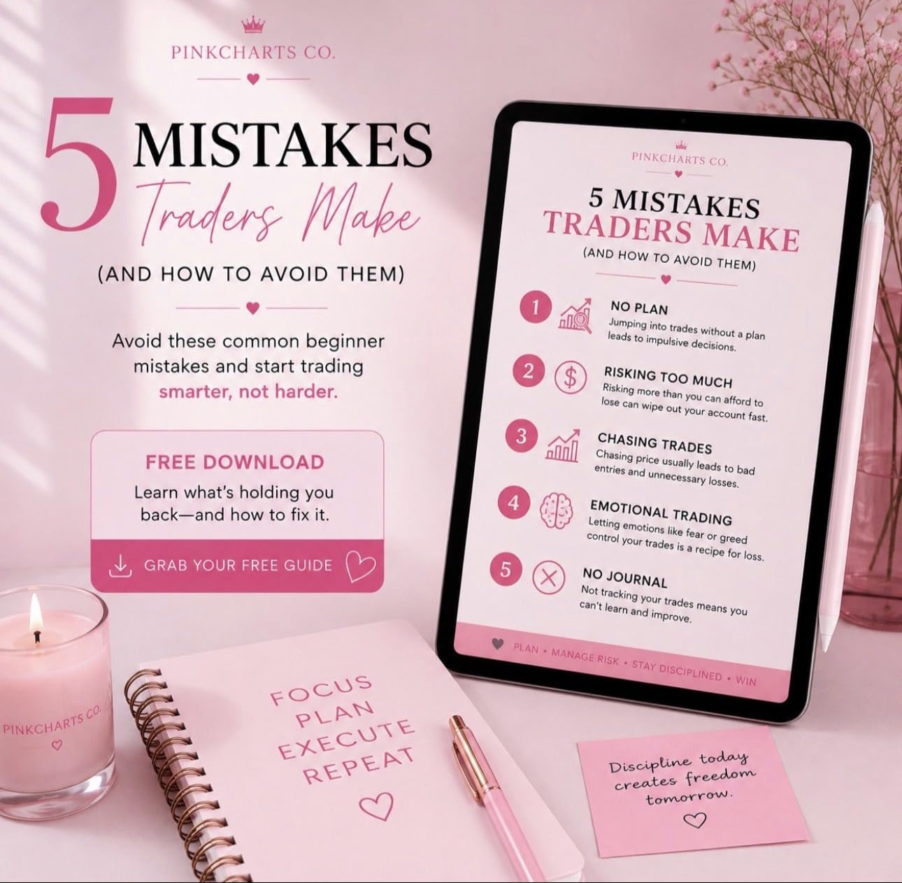 Day Trading for Beginners: 5 Mistakes to Avoid: A Simple Beginner’s Guide to Trading Plans, Risk Management, Market Trends, FOMO & Trading Psychology (English Edition) baixar livro de graça