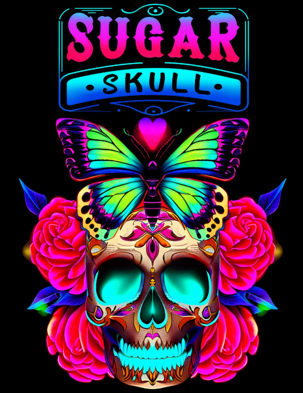 ler totalmente Sugar Skull Coloring Book: Day of the Dead Coloring Book For Adults And Teens For Relaxation And Stress Relief With 50 Amazing Illustrations Of Sugar Skulls And Mexican Skull Tattoo Designs