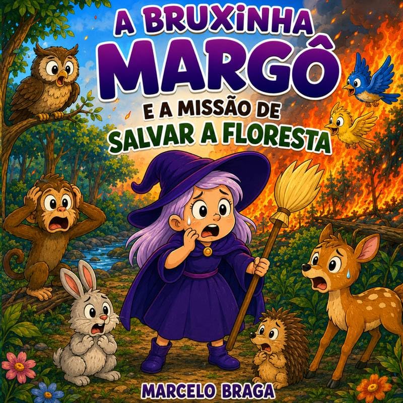 A BRUXINHA MARGÔ E A MISSÃO DE SALVAR A FLORESTA baixar o livro de graça