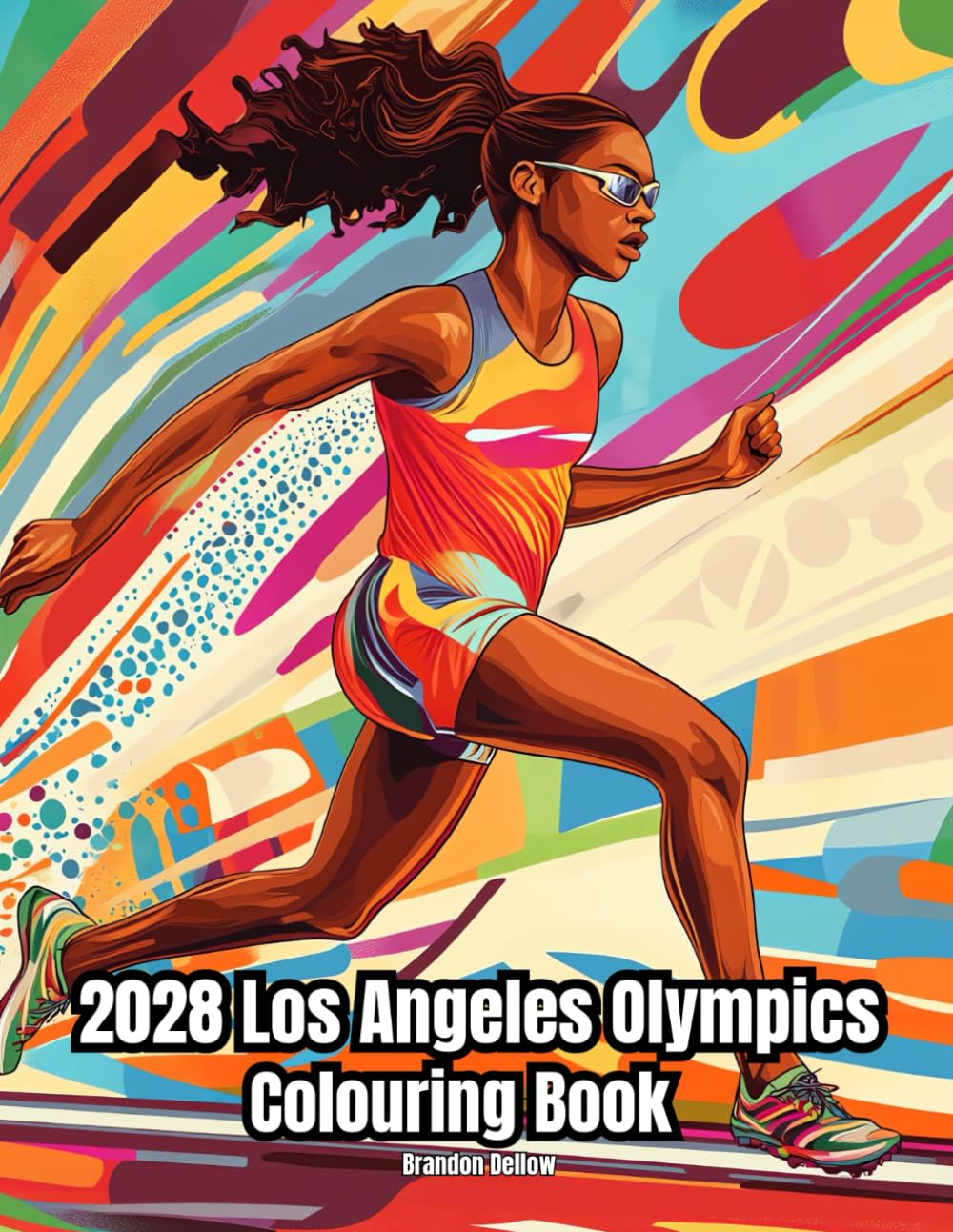 ler totalmente 2028 Los Angeles Olympics Colouring Book: Mindfulness Relaxation Activity Book