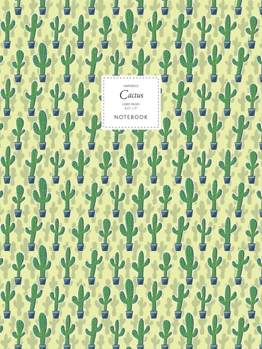 Cactus Notebook - Lined Pages - 8.25" x 11" - Hardback: (Saguaro Desert Edition) Large Hard Cover Notebook 192 lined pages (8.25 x 11 inches / 20.96 x 27.94cm / Near A4) baixar livro de graça