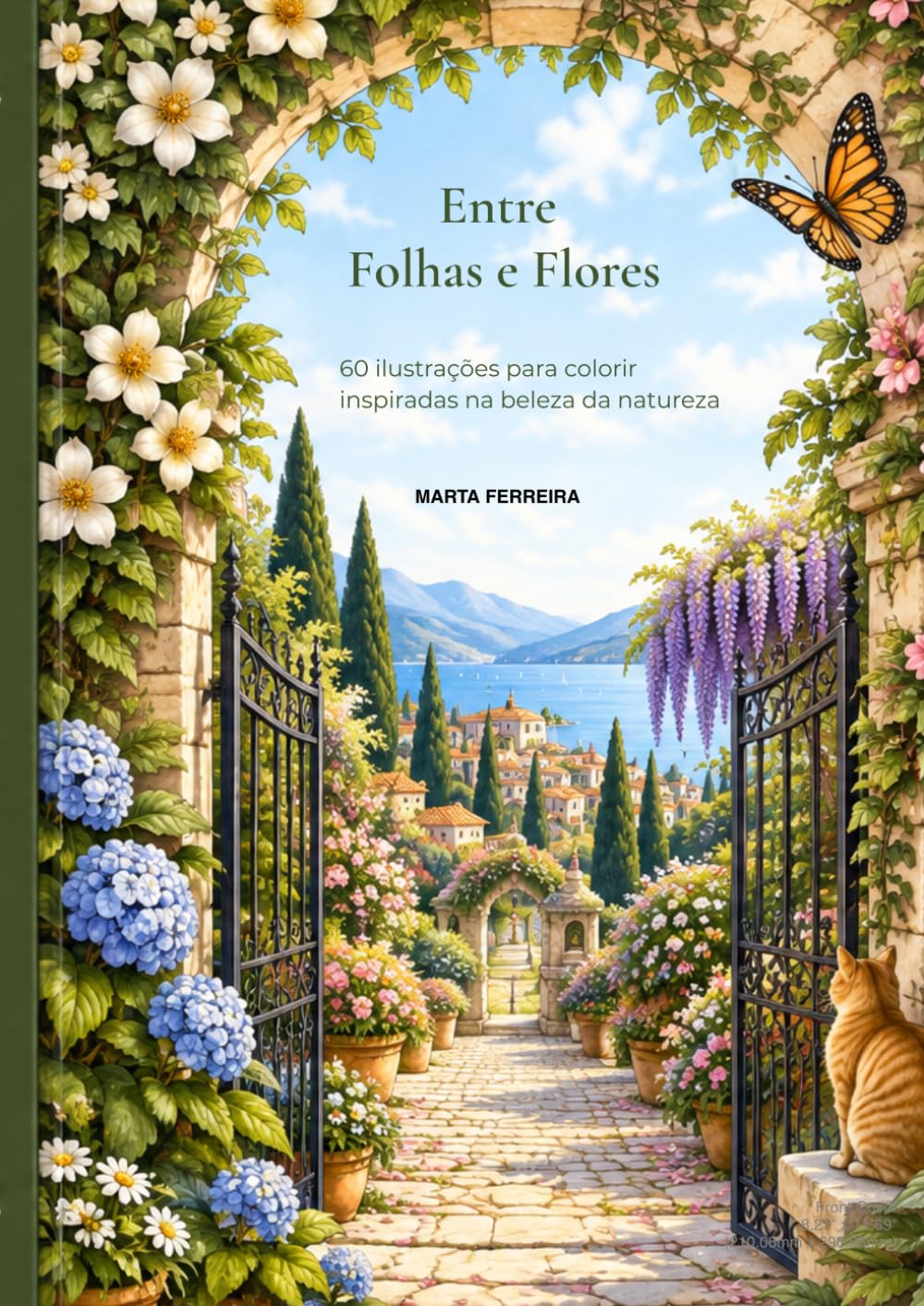capítulo por capítulo baixar Entre Folhas e Flores: 60 ilustrações para colorir inspiradas na beleza da natureza (Portuguese Edition)