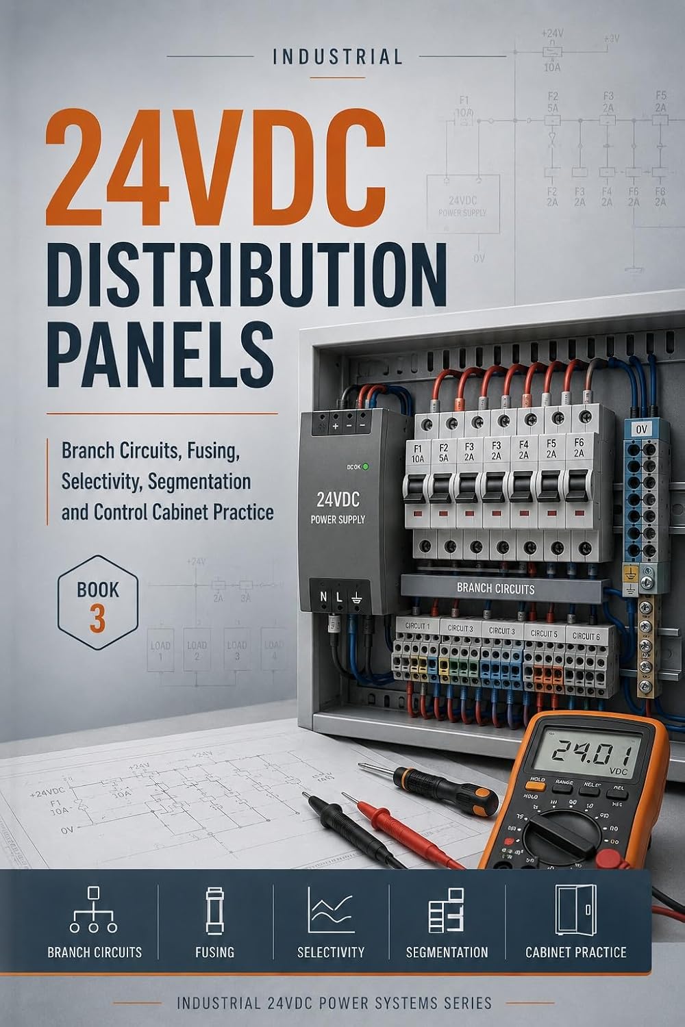 ler totalmente INDUSTRIAL 24VDC DISTRIBUTION AND PROTECTION: Branch Circuits, Electronic Protection, Fuses, Selectivity, Voltage Drop, Fault Containment and Industrial... Systems Series Book 3) (English Edition)