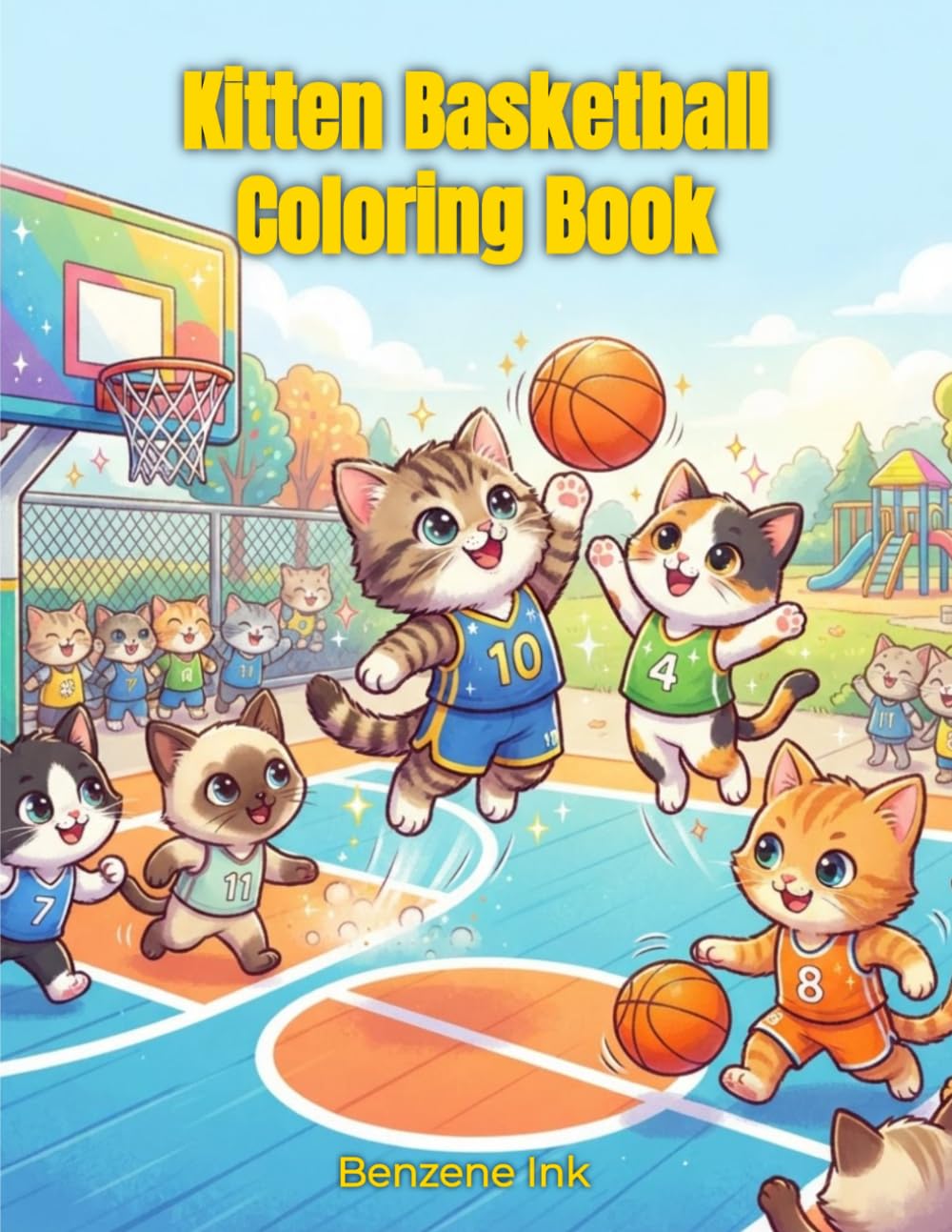 capítulo por capítulo baixar Kitten Basketball Coloring Book