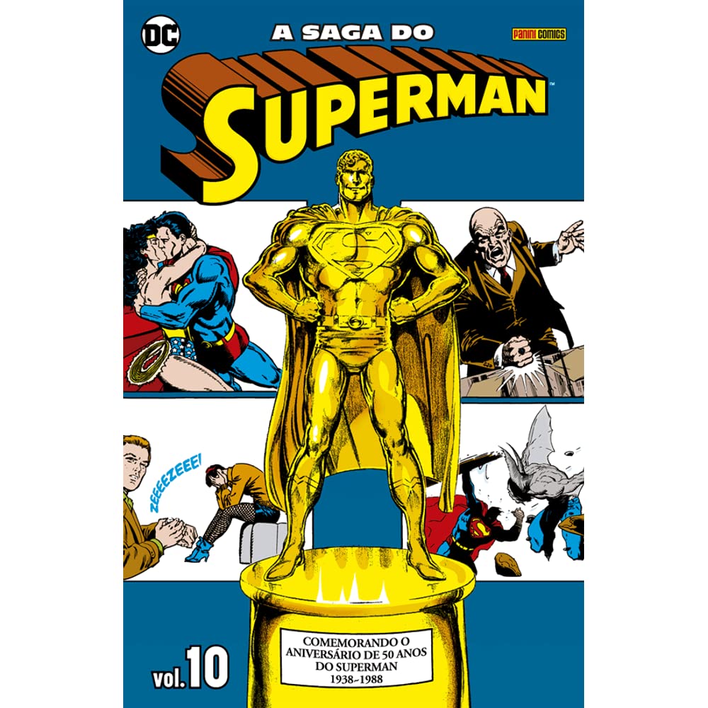 ler totalmente A saga do superman vol. 10