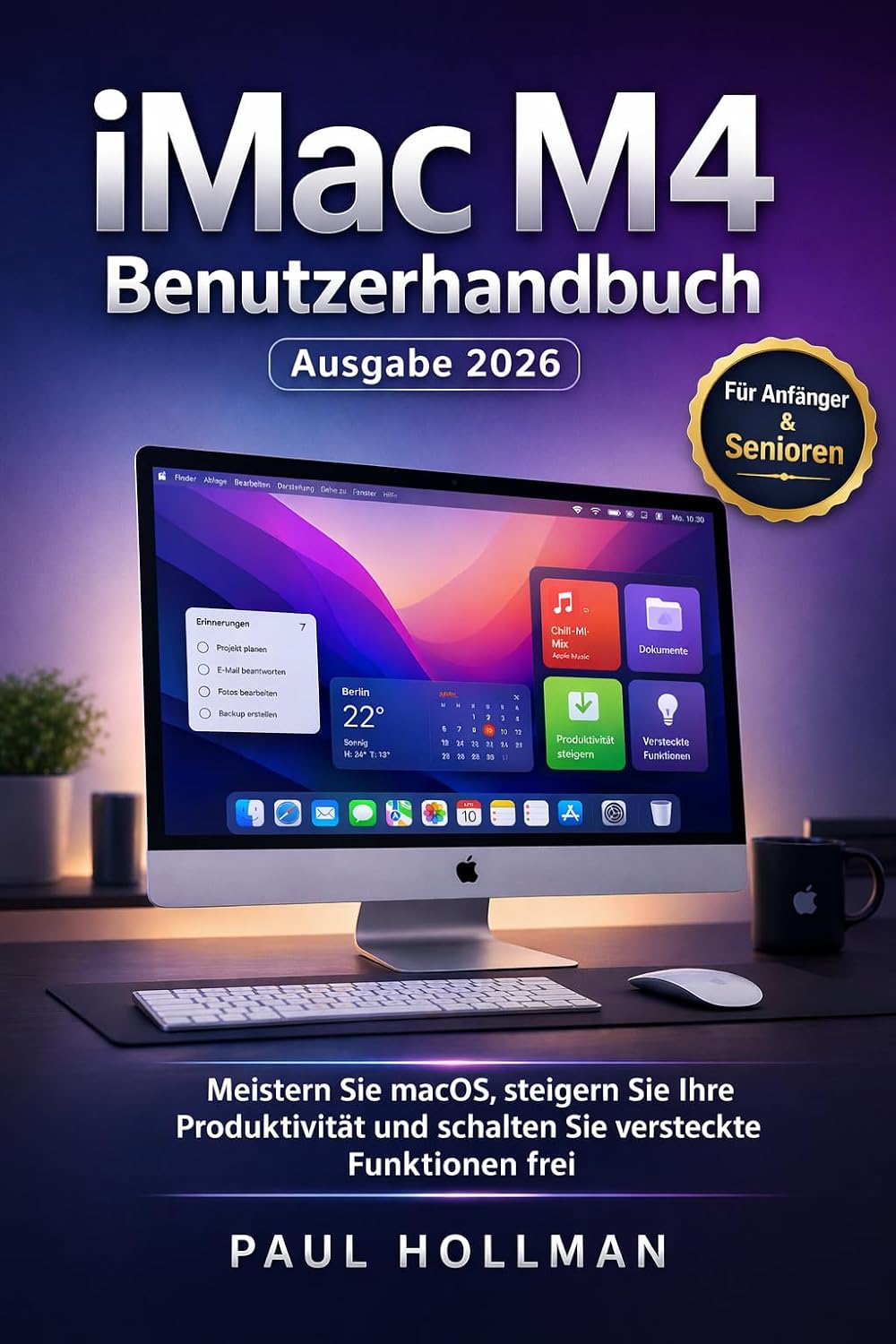 ler totalmente iMac M4 Benutzerhandbuch (Ausgabe 2026): Meistern Sie macOS, steigern Sie Ihre Produktivität und schalten Sie versteckte Funktionen frei (German Edition)