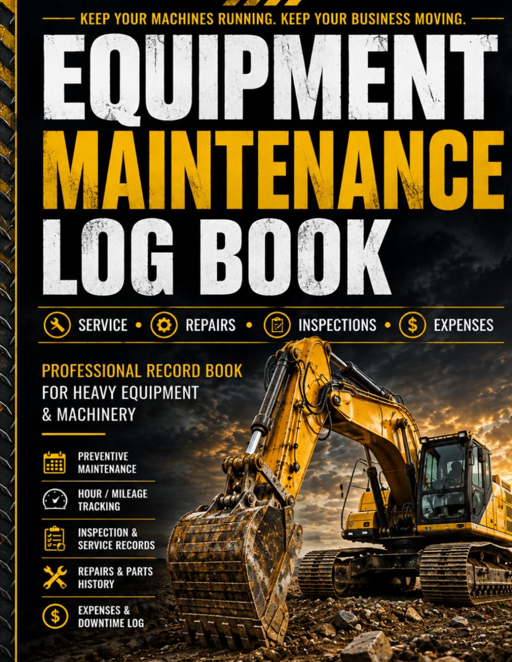 capítulo por capítulo baixar Equipment Maintenance Log Book: Machinery Service, Repair, Inspection, Parts & Preventive Maintenance Record Keeper