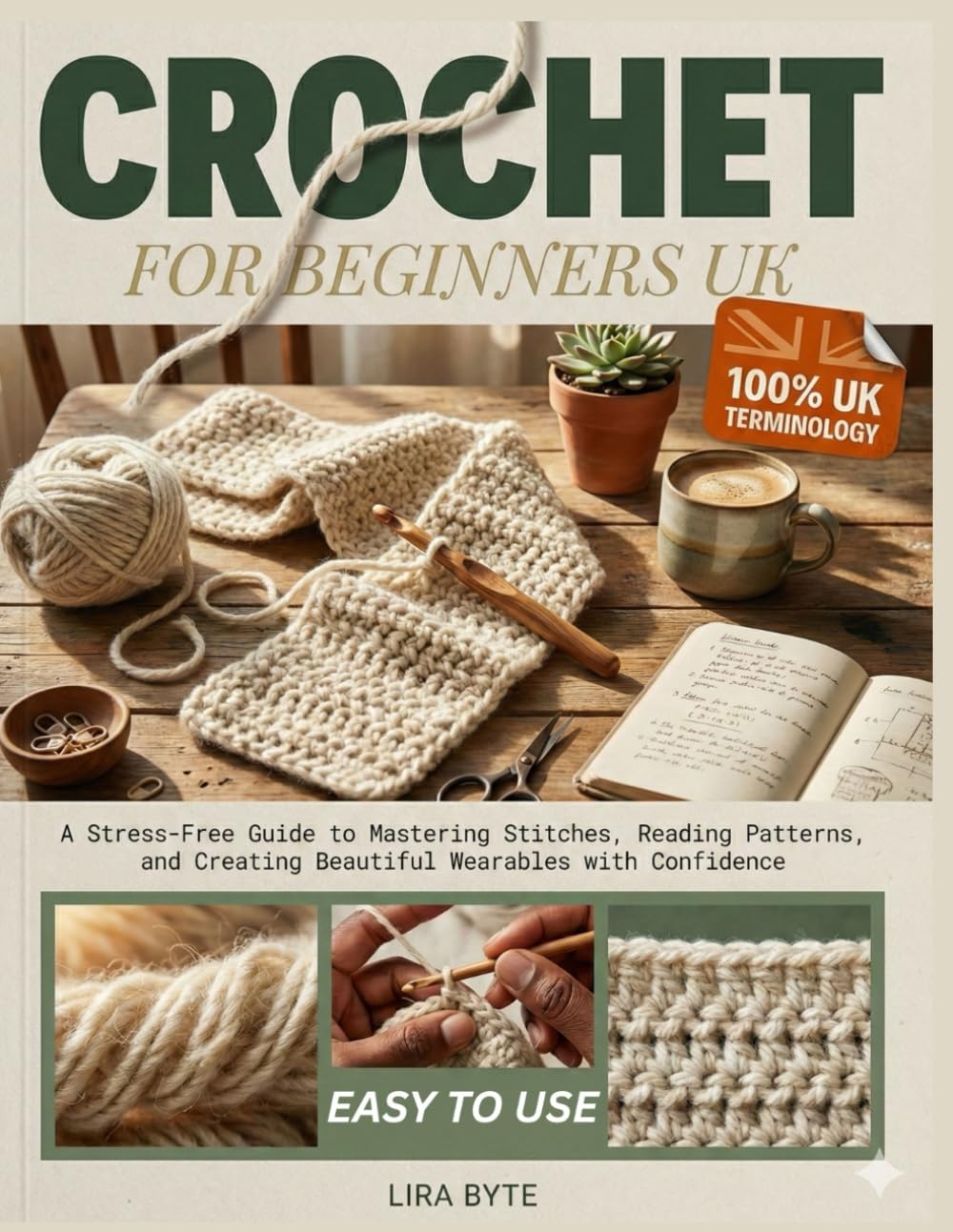 capítulo por capítulo baixar CROCHET FOR BEGINNERS UK: A Stress-Free Guide to Mastering Stitches, Reading Patterns, and Creating Beautiful Wearables with Confidence (Tech Mastery Bible Series)
