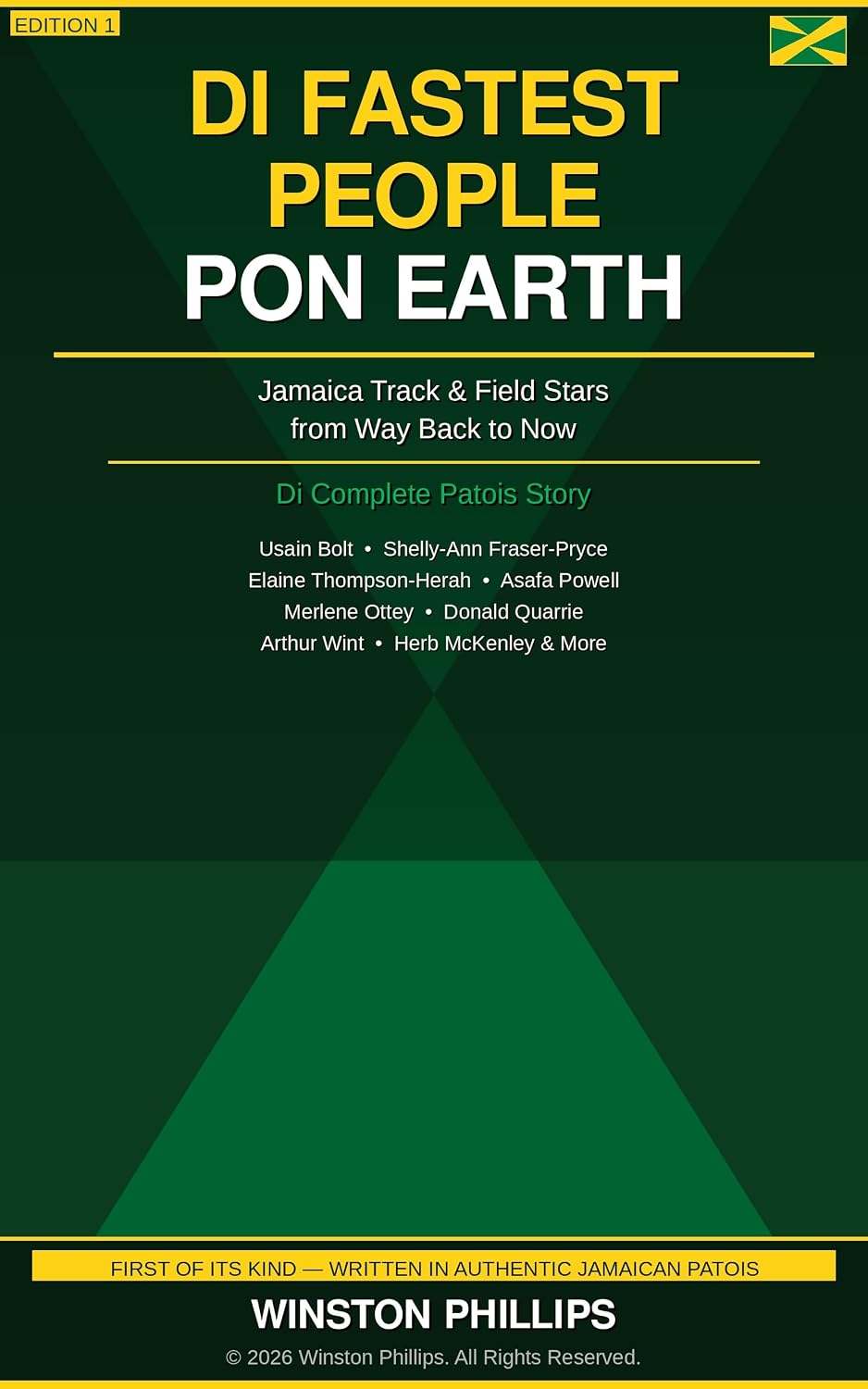 ler totalmente Di Fastest People Pon Earth: Jamaica Track & Field Stars From Way Back To Now - Di Complete Patois Story (English Edition)
