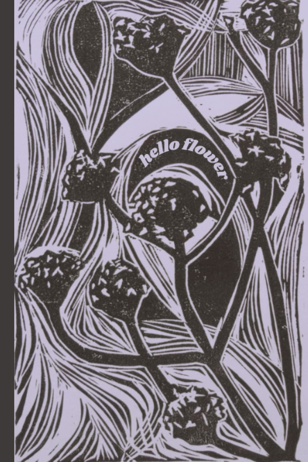 capítulo por capítulo baixar hello flower: Purple Lino Print Design Notebook for Writers and Artists, 120 Pages 6" x 9" Blank Lined Journal