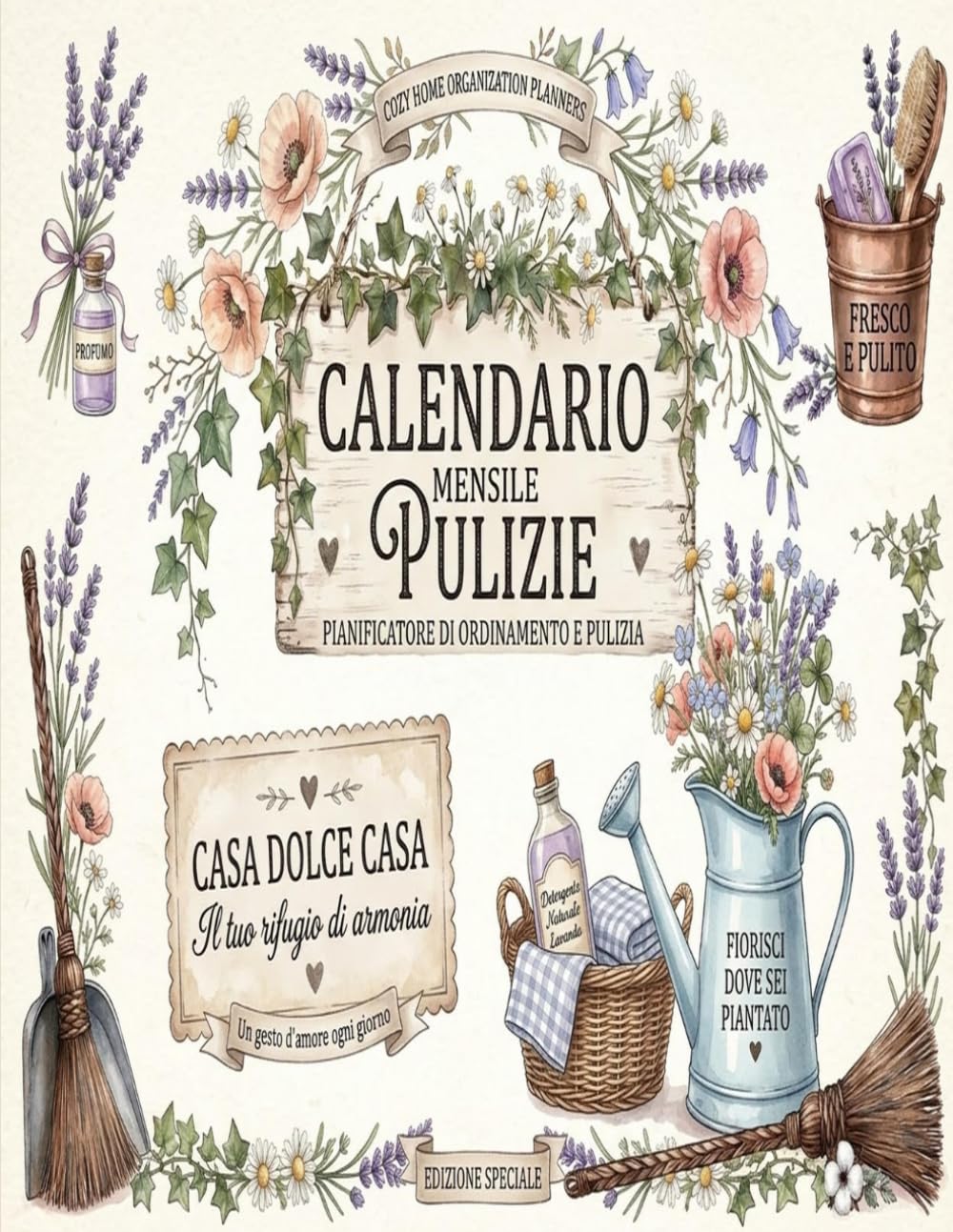 capítulo por capítulo baixar Il Mio Calendario delle Pulizie: Planner giornaliero, settimanale e mensile per organizzare la casa senza stress. (Italian Edition)