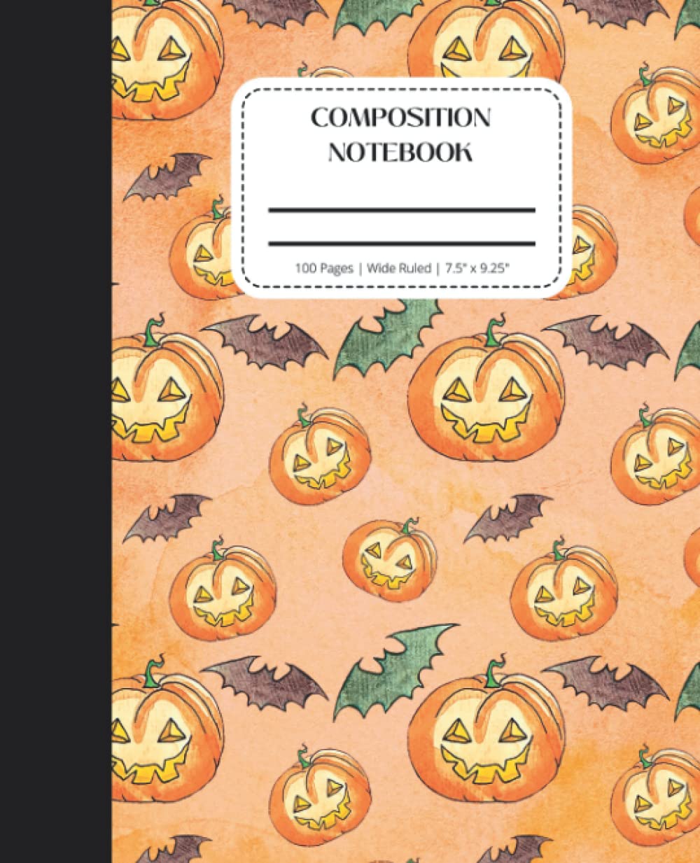 Cute Halloween Composition Notebook for Kids - Wide Ruled: 100 pages, 7.5 x 9.25 inches, Trick or Treat Gift Ideas for Students, K-5th Grade baixar livro de graça