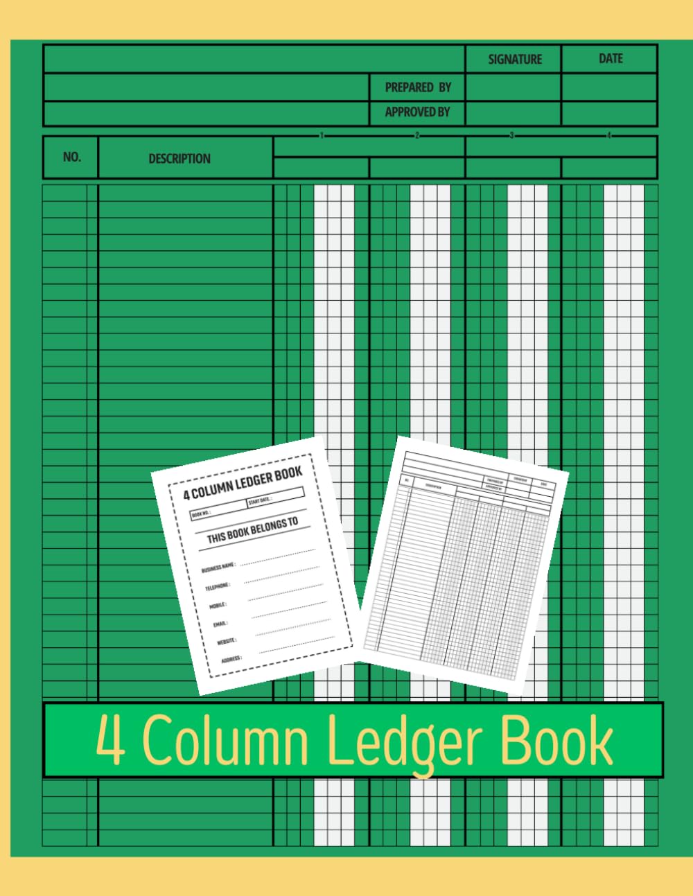 4 Column Ledger Book: Four Column Ledger Book To Keep Track of Payments, Expenses, and More baixar livro de graça