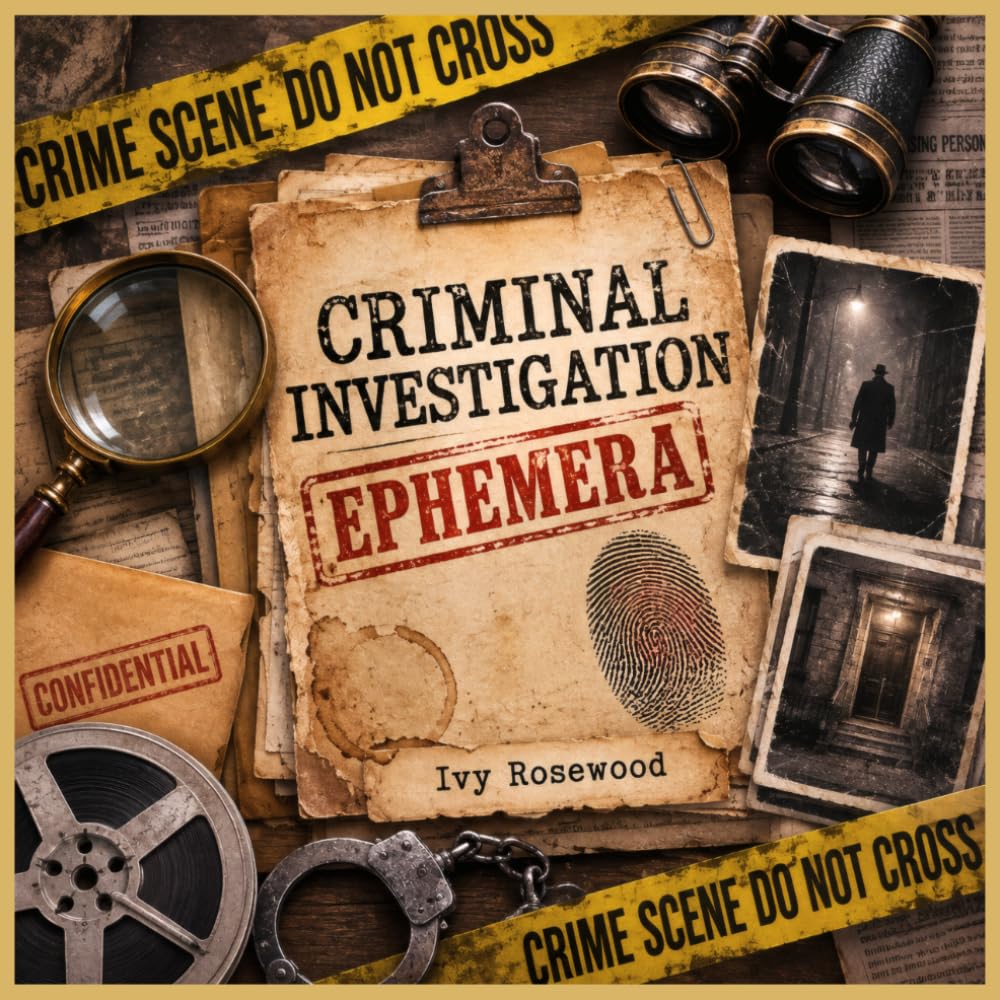 Criminal Investigation Ephemera: 120 Crime Scene, Detective, Evidence and Mystery Pieces for Journaling, Scrapbooking and Collage baixar o livro de graça