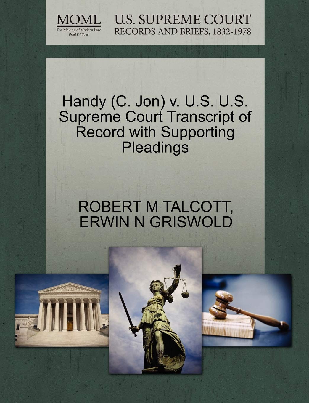 capítulo por capítulo baixar Handy (C. Jon) v. U.S. U.S. Supreme Court Transcript of Record with Supporting Pleadings