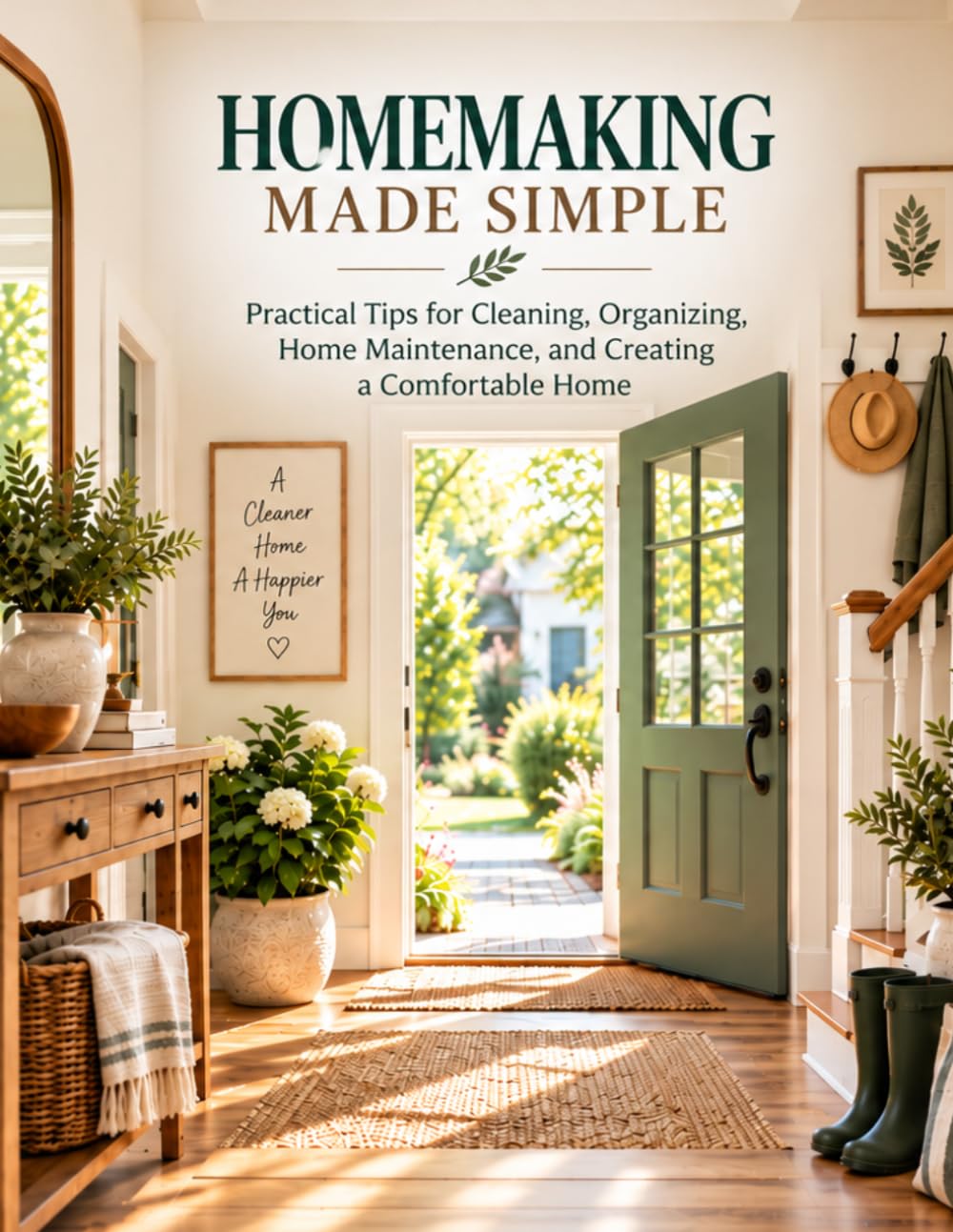 ler totalmente HOMEMAKING MADE SIMPLE: Practical Tips for Cleaning, Organizing, Home Maintenance, and Creating a Comfortable Home